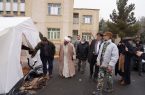 ایجاد کمپ امدادرسانی و اسکان منطقه آزاد ارس در شهرستان خوی