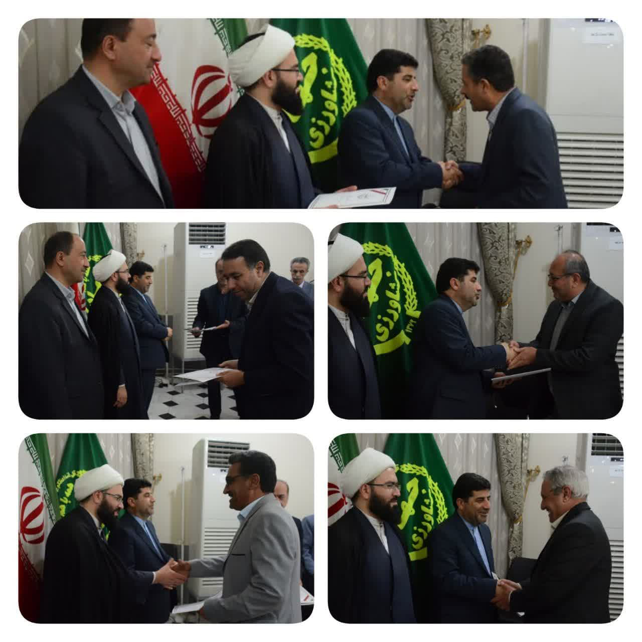 تجلیل از مدیران برتر جهادکشاورزی شهرستان های آذربایجان شرقی