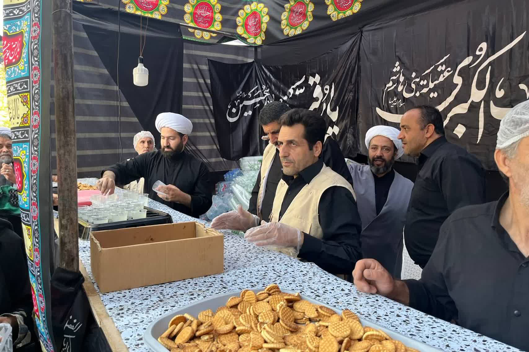 برپایی موکب شهدای جهاد کشاورزی آذربایجان شرقی در مشهد