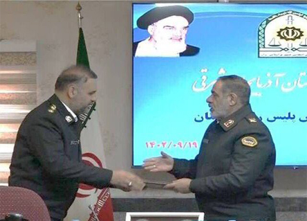 رئیس جدید پلیس راهور آذربایجان شرقی معرفی شد