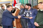 تقدیر از مدیر روابط عمومی مس سونگون در مراسم تجلیل از عوامل یادواره شهید حیدری