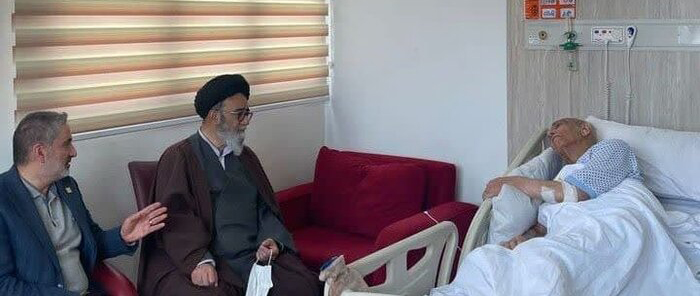 عیادت امام جمعه تبریز از استاندار آذربایجان شرقی