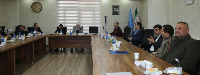بازدید گروه اعزامی دانشگاه بغداد از دانشگاه تبریز