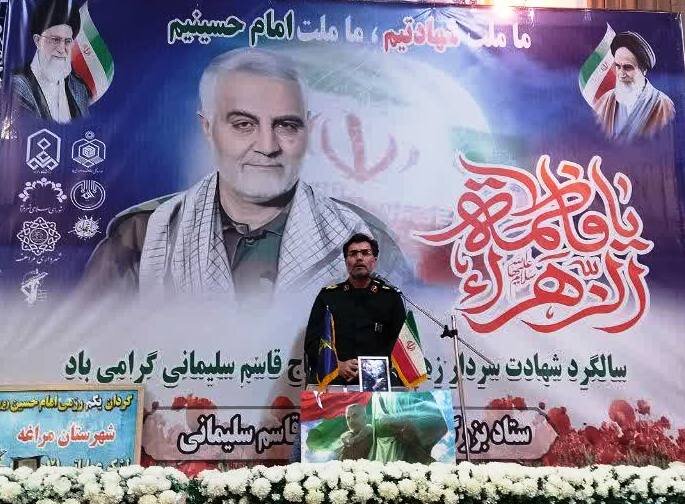 شهیدسلیمانی جبهه مقاومت را با وحدت شیعه و سنی تقویت کرد