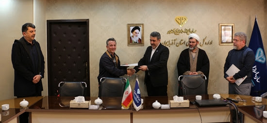 انتصاب معاون جدید توسعه و مدیریت منابع اداره کل دامپزشکی آذربایجان شرقی