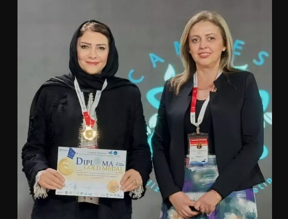 بانوی تبریزی مدال شایستگی آکادمی علوم اروپا را کسب کرد