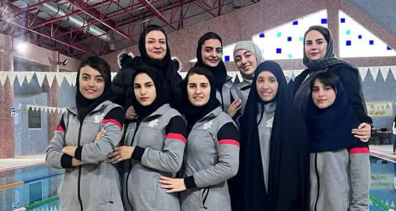 دختران شناگر دانشگاه تبریز بر سکوی قهرمانی