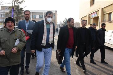 بازدید مدیرکل بهداشت و درمان معاونت امور سلامت سازمان پدافند غیرعامل کشور از  مراکز درمانی تبریز