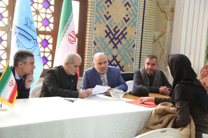 میز خدمت دانشگاه تبریز در مصلی اعظم امام خمینی(ره) تبریز برگزار شد
