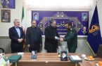 تجلیل از عوامل اجرایی قرارگاه سپاه عاشورا توسط مدیرکل نوسازی مدارس آذربایجان شرقی
