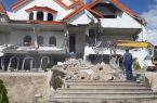 قلع و قمع ویلای غیرمجاز ۶۰ میلیارد تومانی در محدوده شهر تبریز