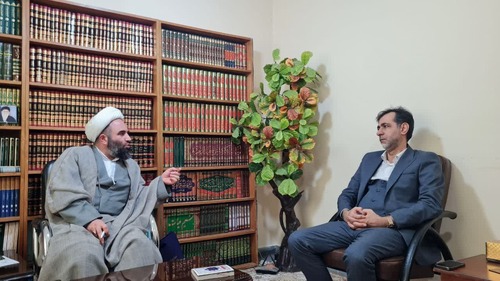 دیدار مدیر مجتمع مس سونگون با امام جمعه و فرماندار ورزقان