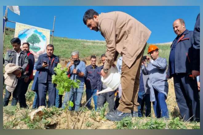 عملیات جنگل‌کاری ۴۰۰ هکتاری مس سونگون در ارسباران