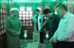 آئین غبارروبی بقعه عارف بالله شاه حسین ولی تبریز با حضور مسئولین شهری