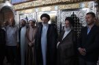 رونمایی از ضریح مطلا امامزاده سید مسلم قره چپق بناب