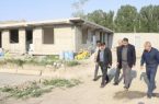 بازدید مدیرکل نوسازی مدارس آذربایجان شرقی از پروژه مدرسه ۱۲ کلاسه باسمنج