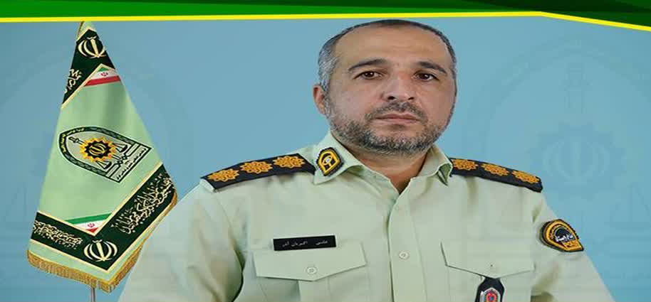 برگزاری مراسم تکریم و معارفه معاون فرهنگی و اجتماعی نیروی انتظامی آذربایجان شرقی