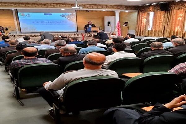 مراسم بزرگداشت هفته دفاع مقدس در اداره کل راهداری آذربایجان شرقی