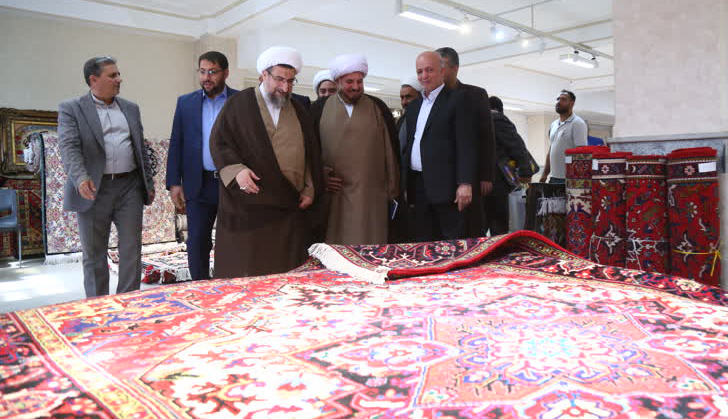 نمایشگاه فرش دستبافت مددجویان و خرید بی واسطه از تولیدکننده