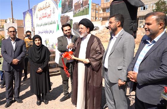 خانه نگهداری معلولین ذهنی «درنالار» در تبریز کلنگ زنی شد
