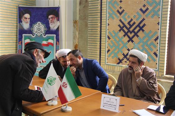 برپایی میز خدمت اداره کل اوقاف آذربایجان شرقی در مصلی امام خمینی(ره) تبریز