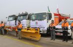 آمادگی ۷۰۵دستگاه ماشین آلات راهداری آذربایجان شرقی برای فصل سرما