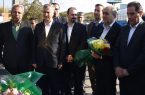 ادای احترام استاندار آذربایجان شرقی به مقام شادروان سیدرضا مقیمی اصل در شهرک شهیدسلیمی