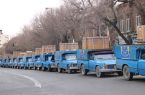 اهدای ۱۰۰۰ قلم لوازم ضروری منزل به نیازمندان