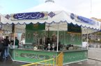 خدمت رسانی چایخانه امام رضا(ع) به مراجعه کنندگان چهل و هفتمین دوره مسابقات سراسری قرآن کریم در تبریز
