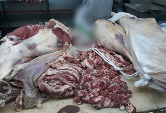 کشف ۲ تن گوشت تنظیم بازاری تاریخ منقضی در مراغه