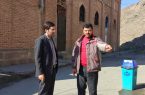 بازدید مساجد و نمازخانه های بین راهی شهرستان اسکو