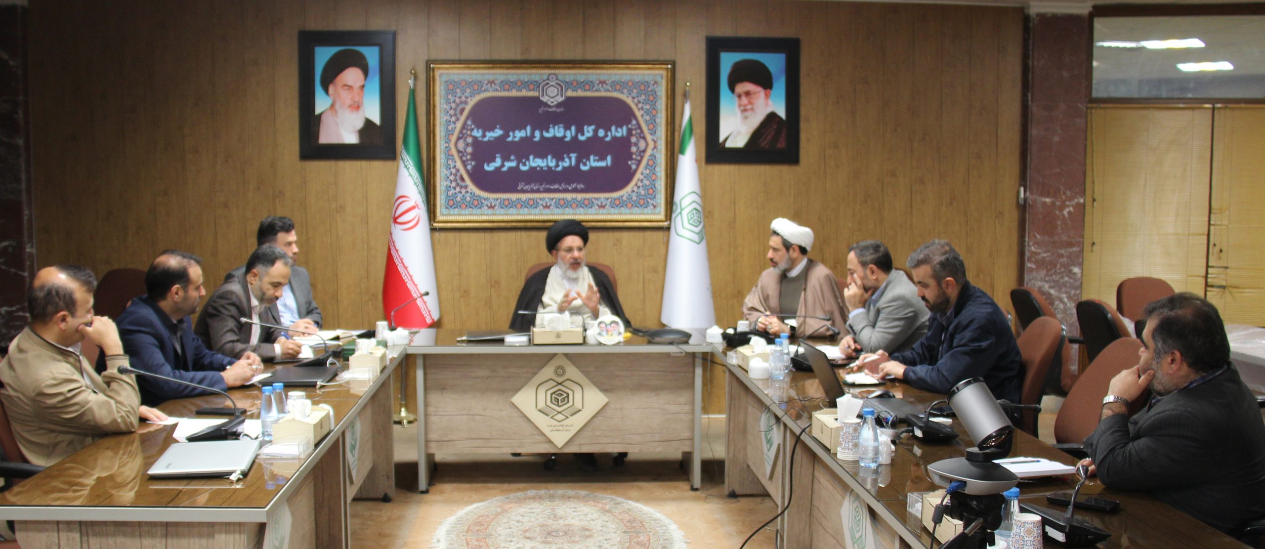 سرمایه‌گذاری برای تولید؛ محور نخستین جلسه شورای معاونین اداره کل اوقاف و امور خیریه آذربایجان شرقی
