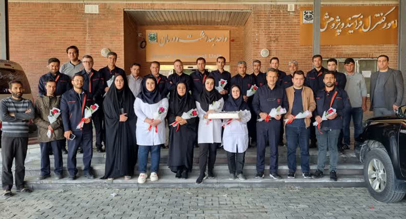 گرامیداشت روز جهانی بهداشت در مجتمع مس سونگون؛ تقدیر از تلاشگران عرصه درمان و سلامت