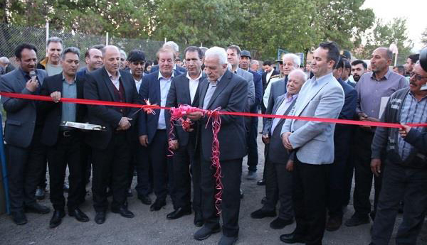 مخزن ۱۰۰۰ مترمکعبی روستای دیزج خلیل شبستر به بهره‌برداری رسید