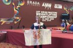 قهرمانی نماینده مجتمع مس سونگون در مسابقات وزنه‌برداری پیشکسوتان آسیا