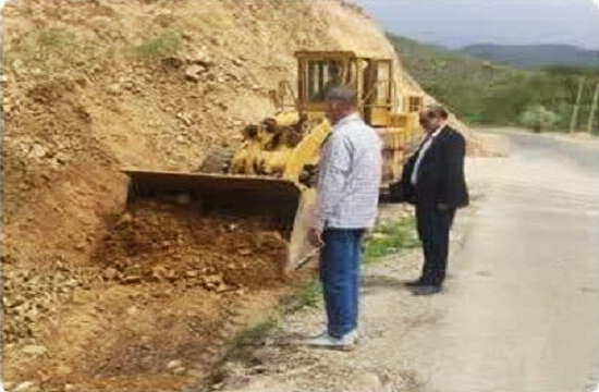 اصلاح زیرساختی در محورهای مواصلاتی عجب‌شیر