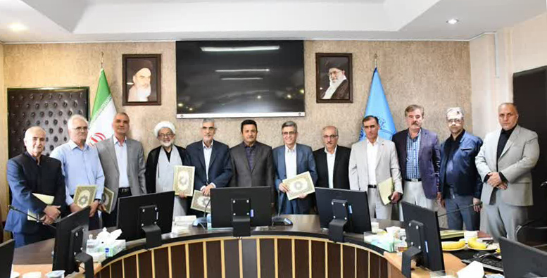 تجلیل از اساتید بازنشسته دانشگاه تبریز