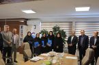 تجلیل از بانوان برگزیده حجاب شرکت آب و فاضلاب آذربایجان شرقی