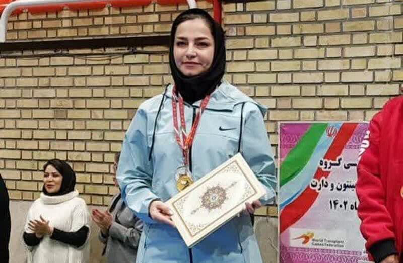 عضو تیم ملی بدمینتون پیوند اعضای کشورمان درگذشت