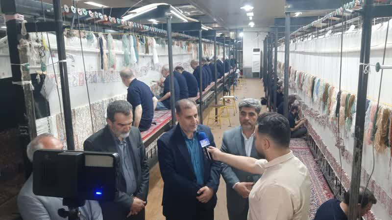 افتتاح شرکت تعاونی قالیبافی «نه‌هزار و نه‌آلیتین قالی» در تبریز