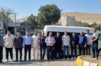 اعزام کاروان خادمین موکب حضرت ابوالفضل(ع) مجتمع مس سونگون به مرز مهران