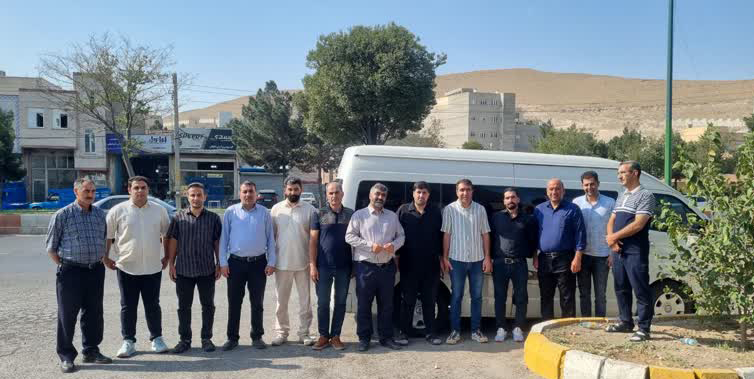 اعزام کاروان خادمین موکب حضرت ابوالفضل(ع) مجتمع مس سونگون به مرز مهران