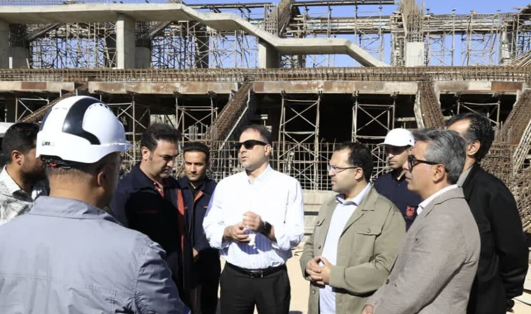 بازدید مدیرعامل شرکت ملی صنایع مس ایران از پروژه احداث کمپ ورزشی ورزقان