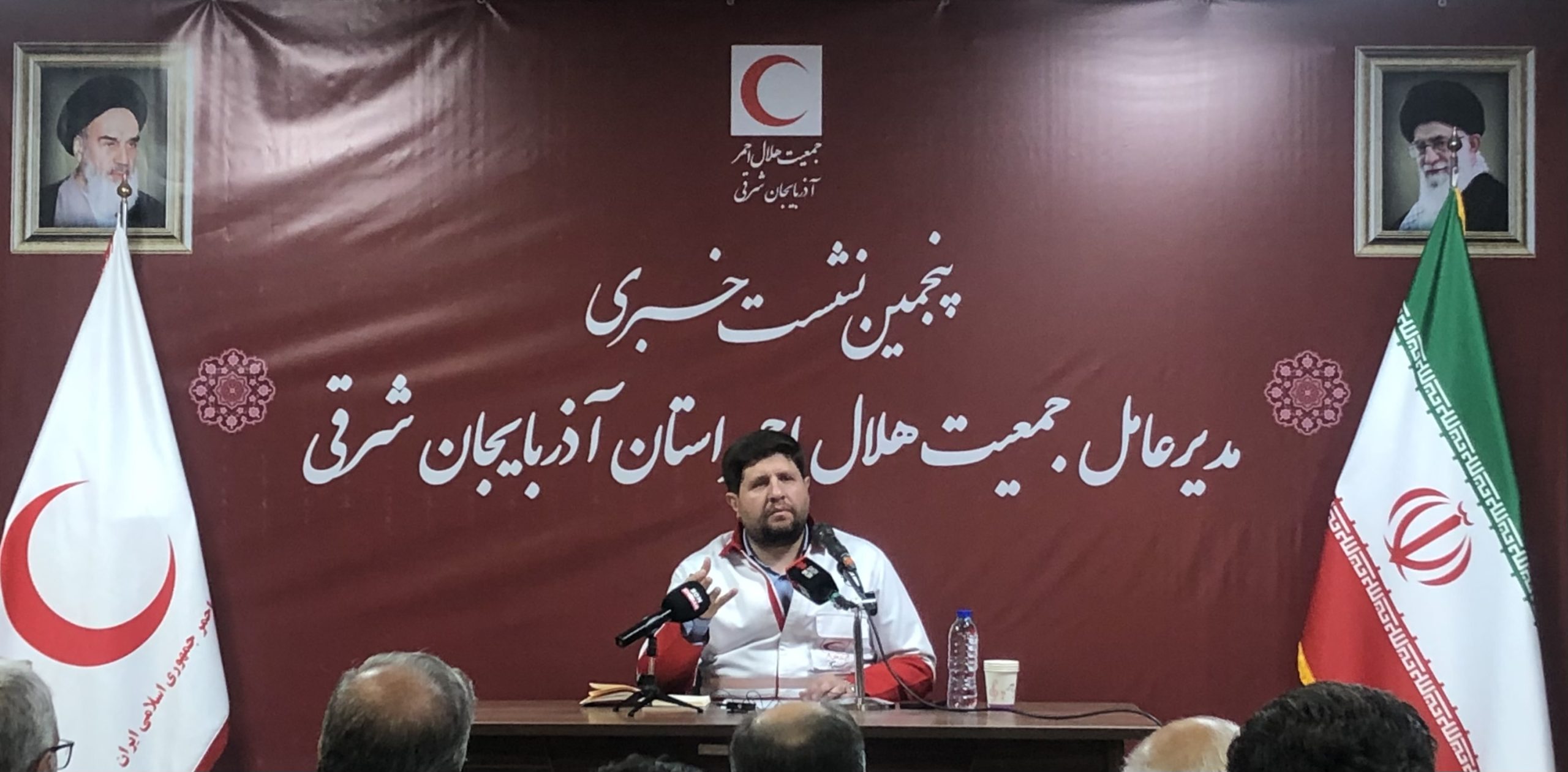جایگاه برتر هلال احمر استان آذربایجان شرقی در سطح ملی