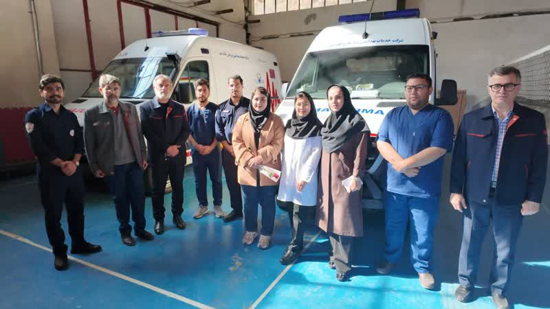 تجلیل از پرستاران و کارکنان بهداشت مس سونگون به مناسبت میلاد حضرت زینب(س)