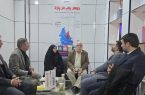 بازدید رئیس پارک علم و فناوری آذربایجان شرقی از نمایشگاه تبلیغات و بازاریابی کشور