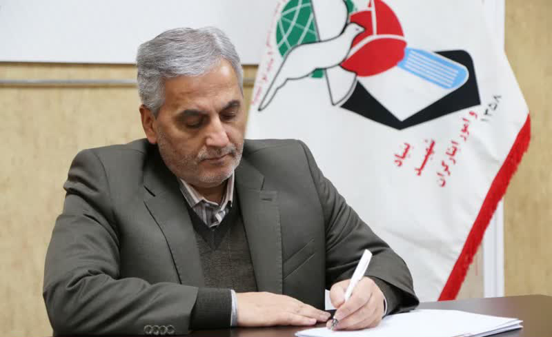 دعوت مدیرکل بنیاد شهید آذربایجان‌شرقی برای حضور در راهپیمایی ۲۲ بهمن