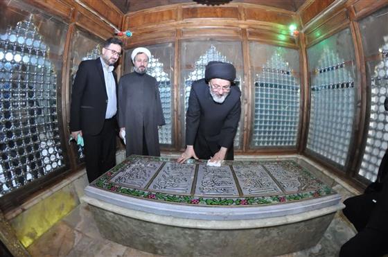 غبارروبی امامزادگان و بقاع متبرکه تبریز در روز ملی تکریم امامزادگان و دهه کرامت