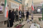 آیین غبارروبی مزار شهدا و تجدید میثاق با آرمان‌های والای شهیدان جنگ رمضان