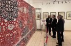 رونمایی از ۲ فرش بازبافی شده دوران صفوی در تبریز